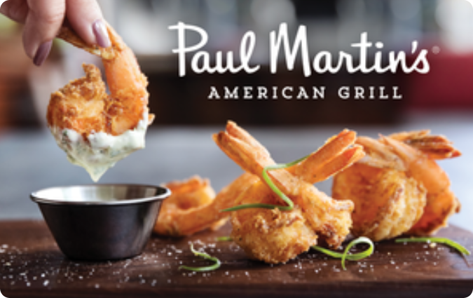 Paul Martin's American Grill logo